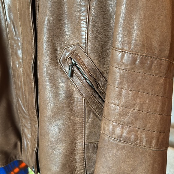 Cole Haan Leather Women’s Jacket - Picture 7 of 8